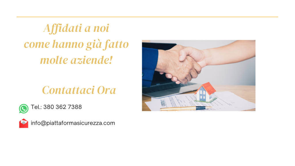 Contatti per consulenza gratuita legge 81/08