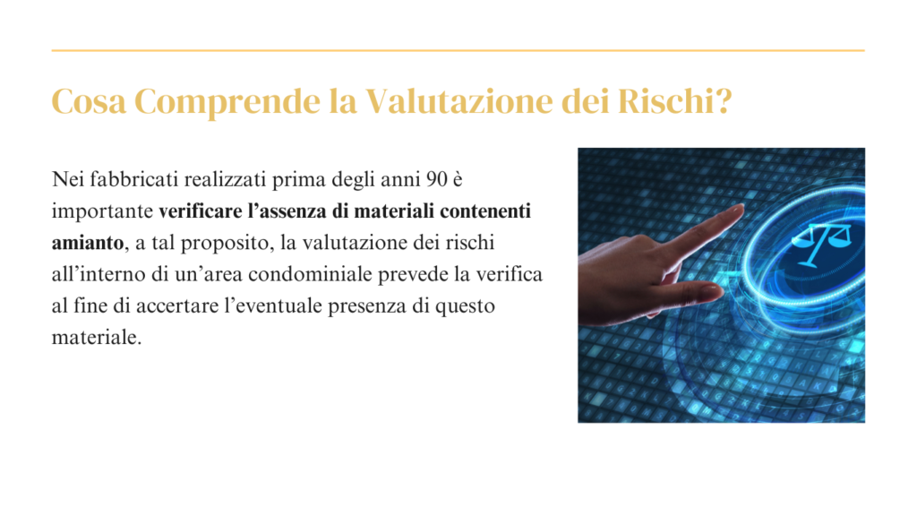 valutazione rischi condomini edifici